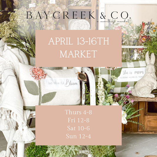 Meet Out April Guest Vendors🌷