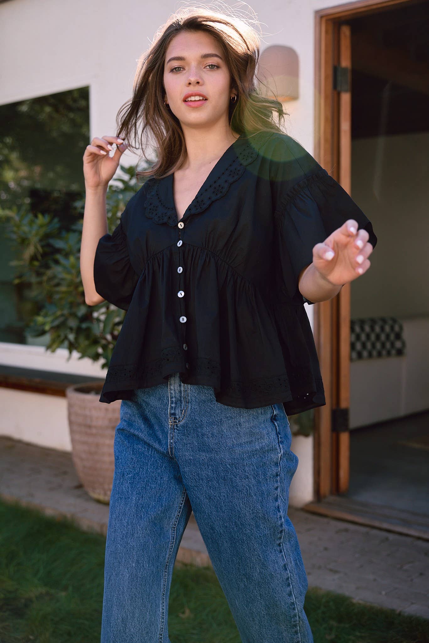 Chelsie Collar Shirt