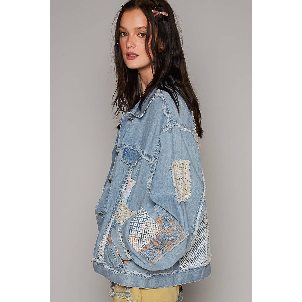 Patchwork Denim Jacket
