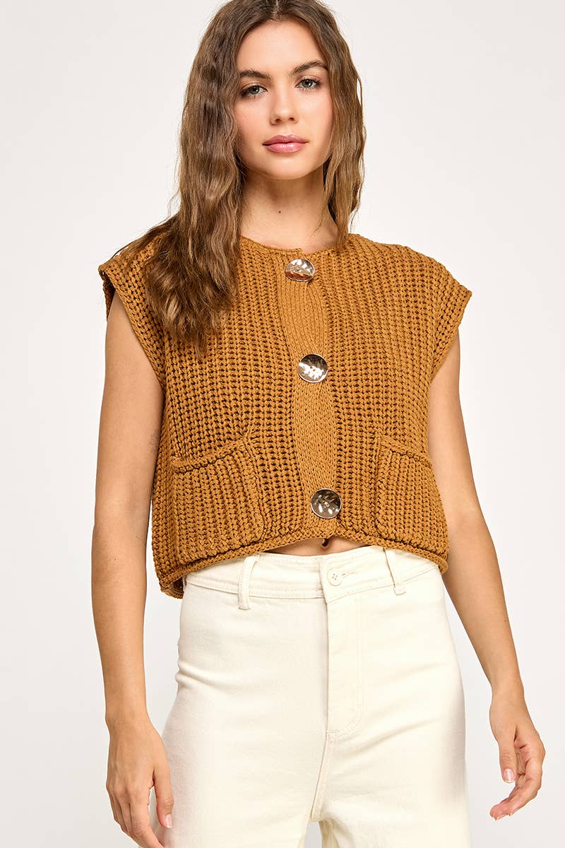 Amber Knit Vest