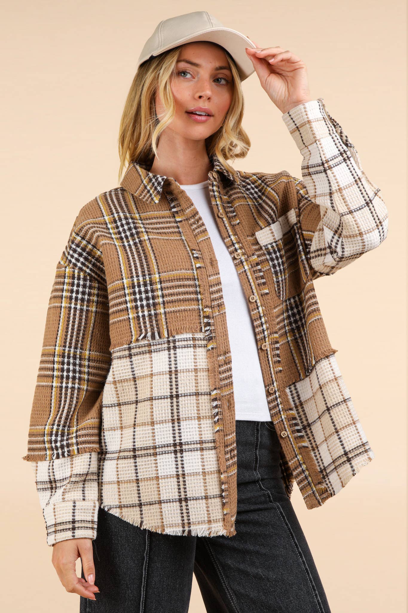 Plaid Casual Jacket