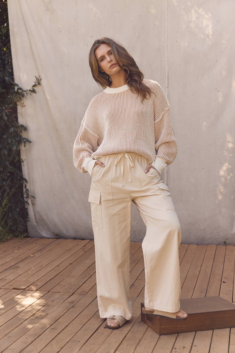Twill Cargo Pants - Baycreek & Co