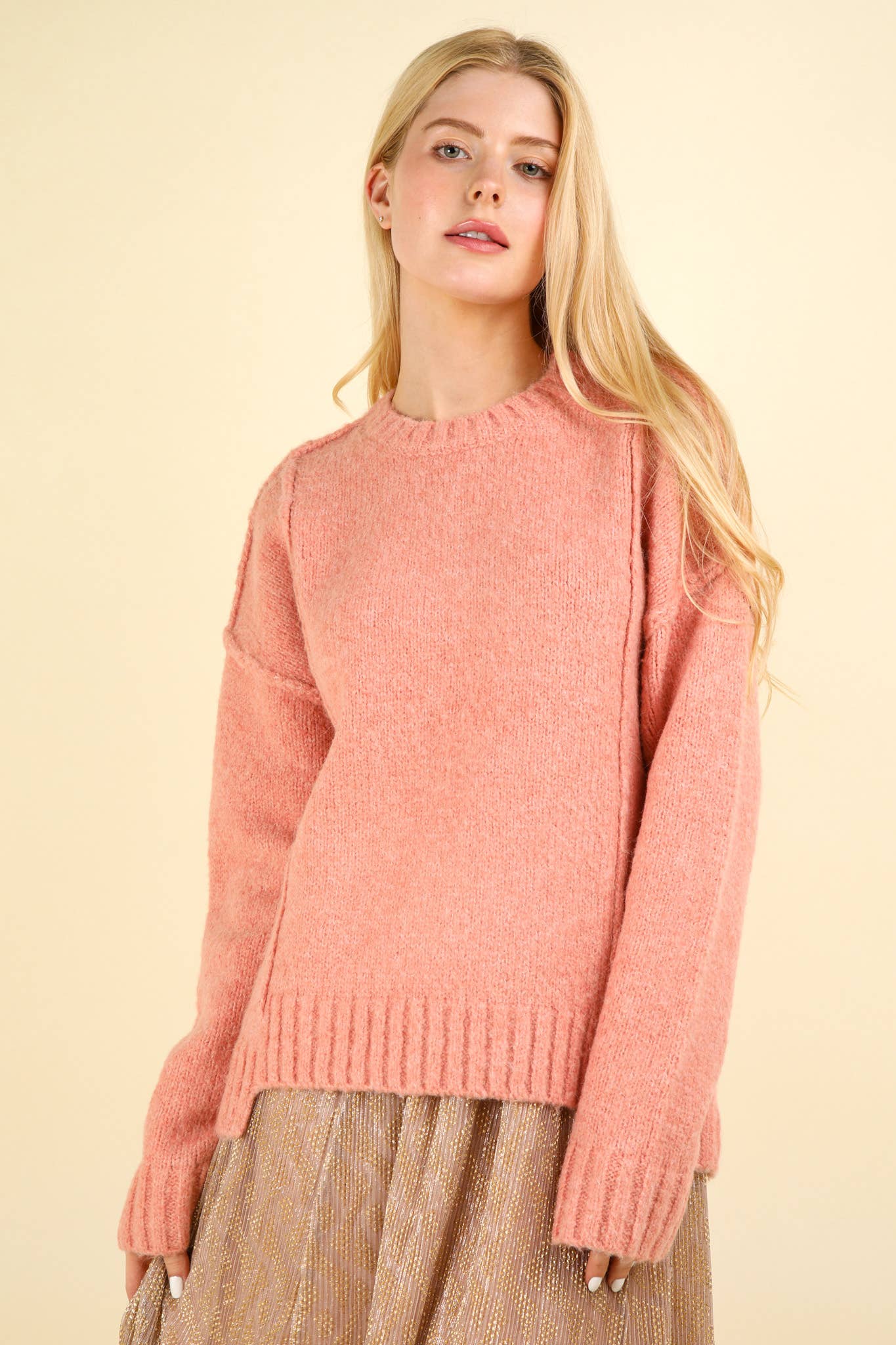 Knit Pullover Sweater