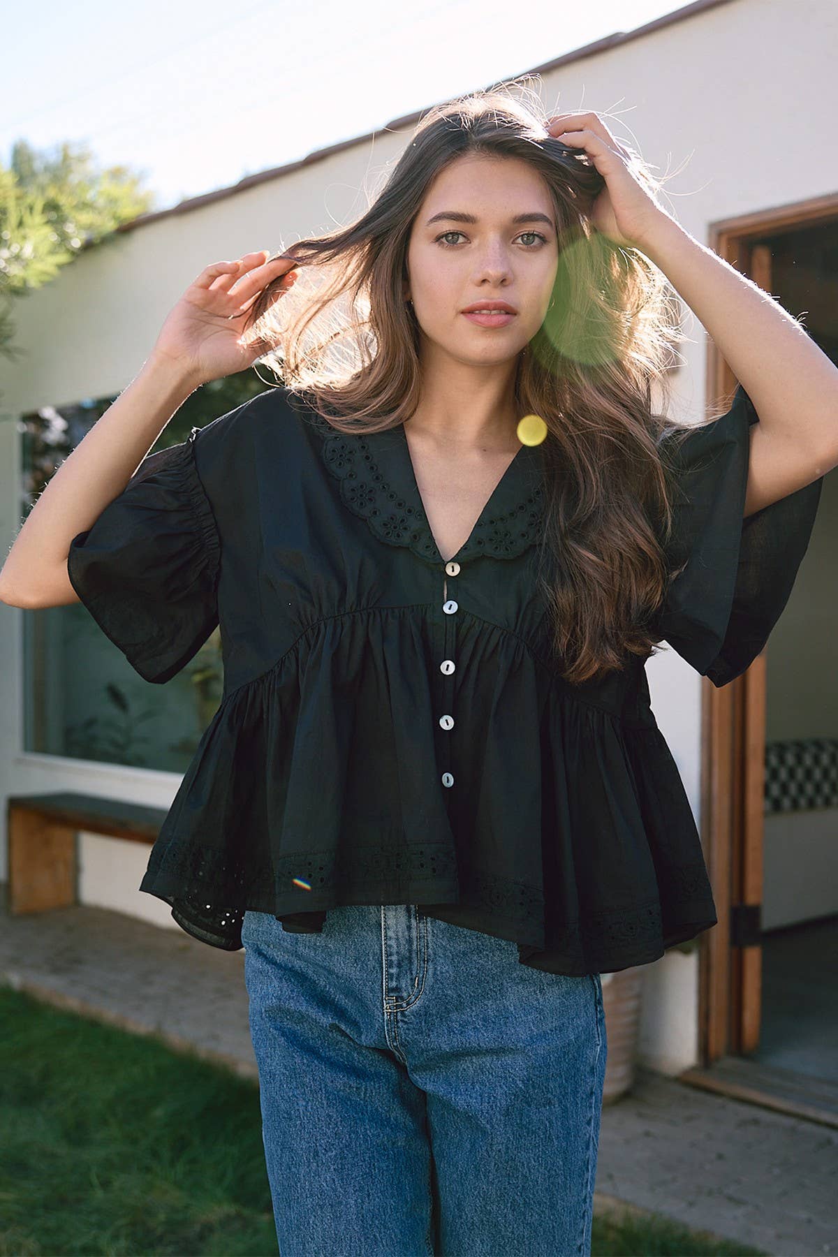 Chelsie Collar Shirt