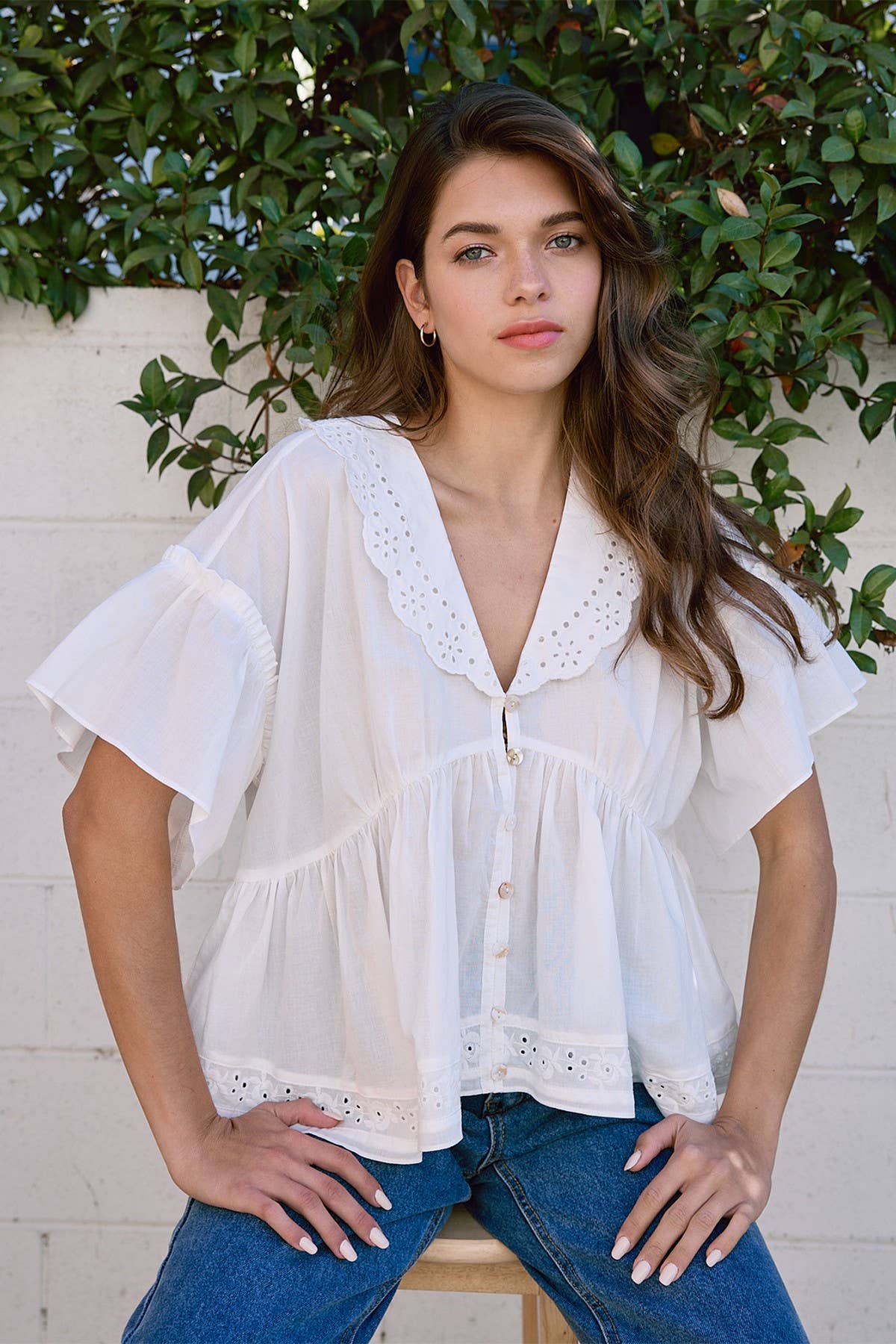 Chelsie Collar Shirt