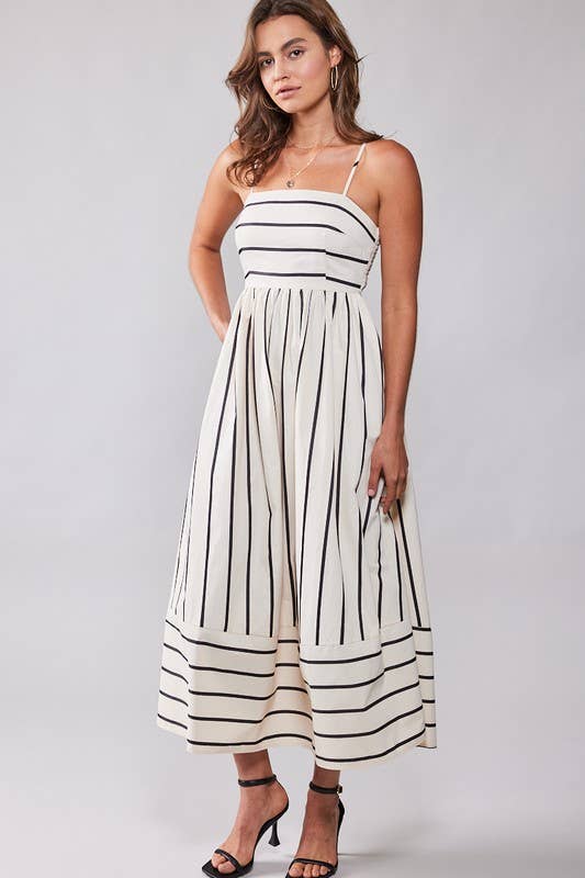 Black Stripe Dress