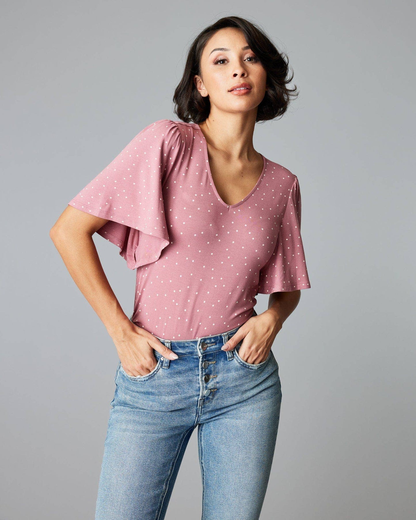 Flutter Sleeve Tee - Baycreek & Co