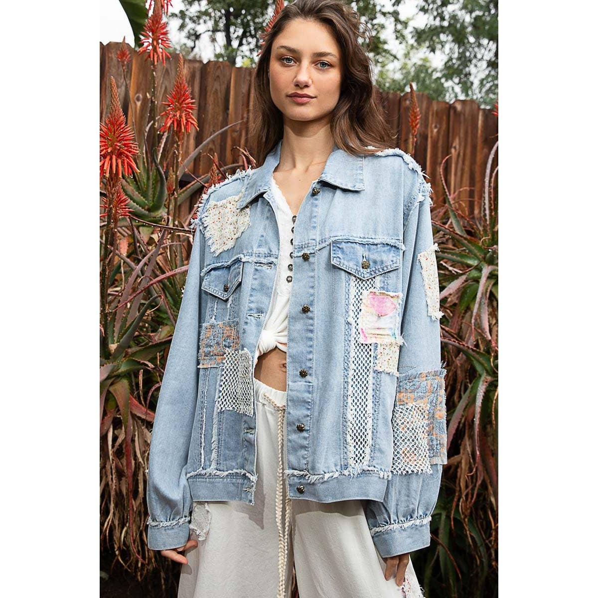 Patchwork Denim Jacket