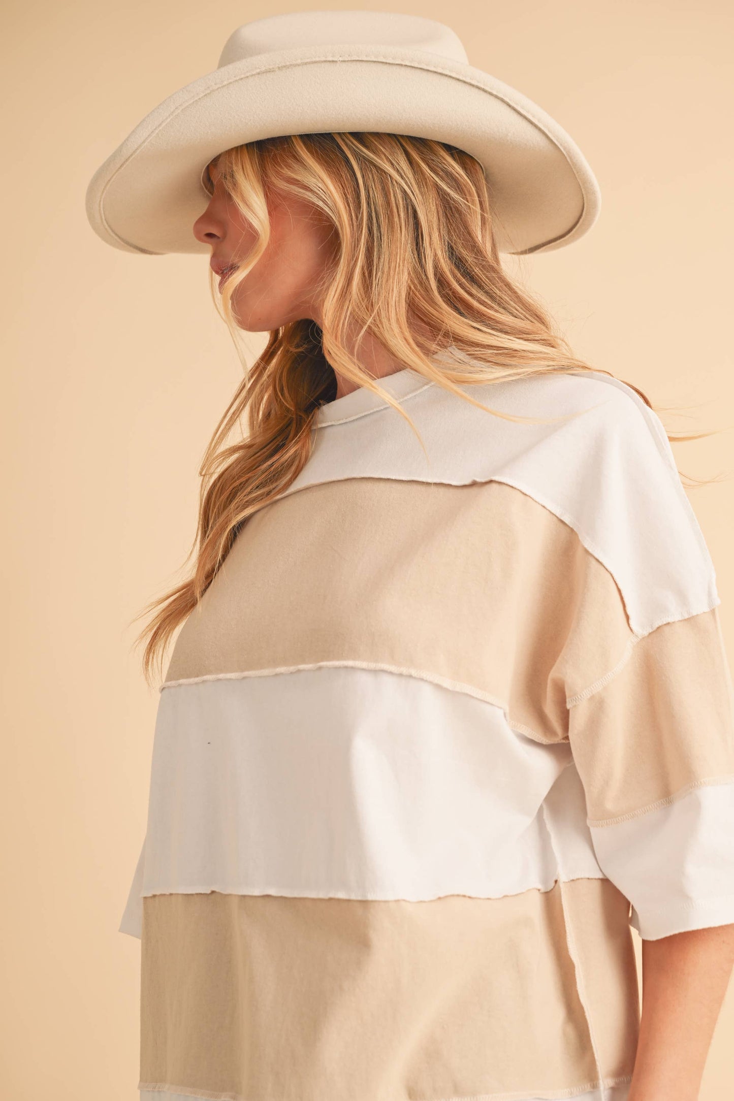 Polly Color Block Top