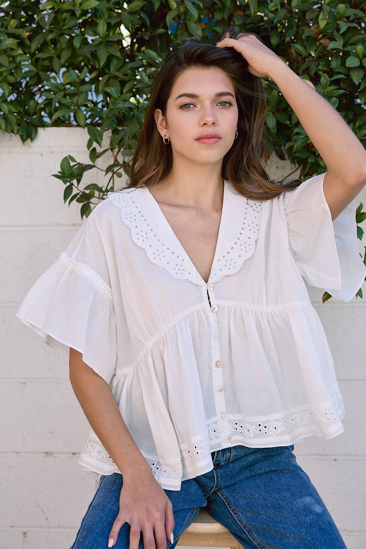 Chelsie Collar Shirt