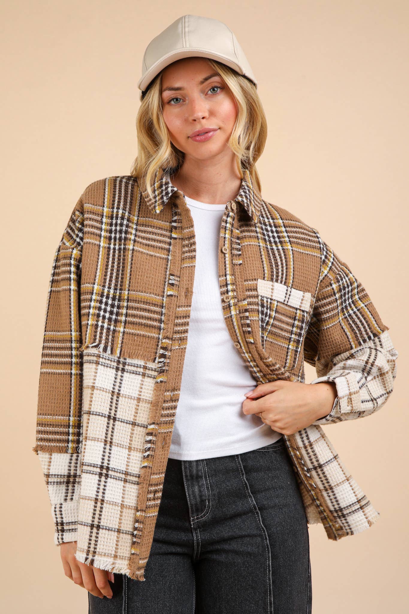 Plaid Casual Jacket