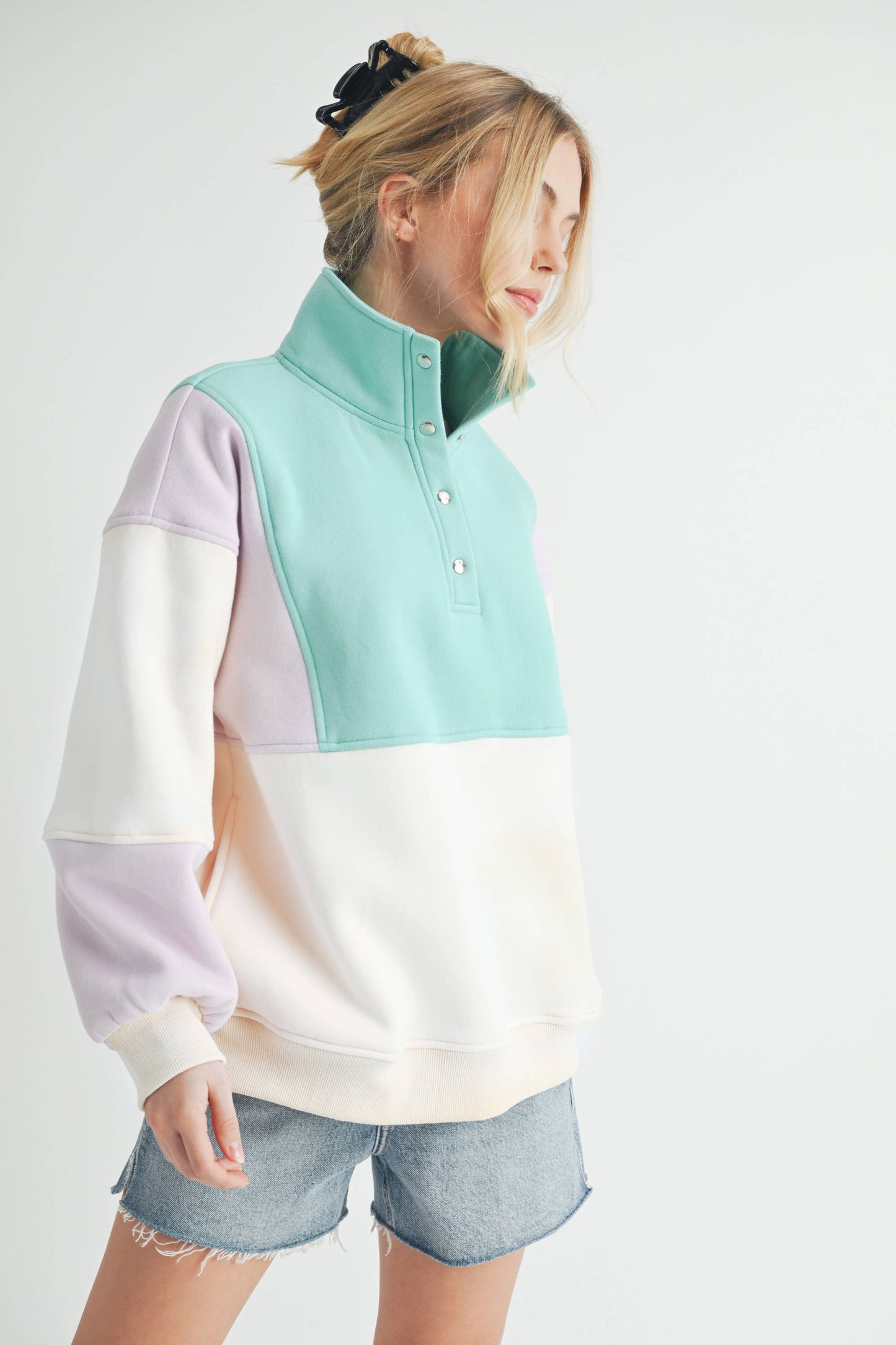 Color block Pullover