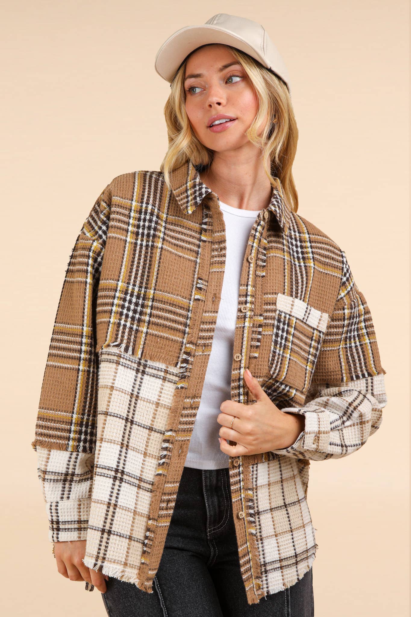 Plaid Casual Jacket