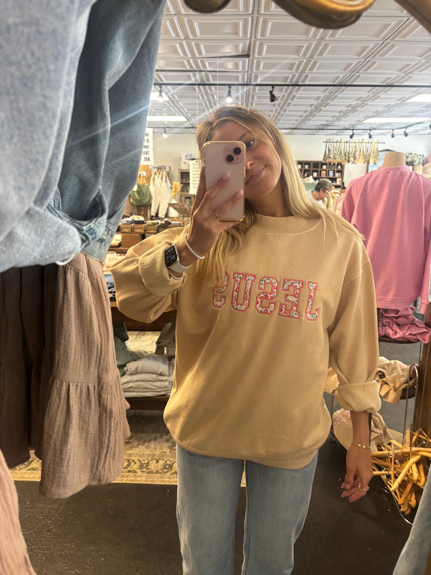 Jesus Crewneck