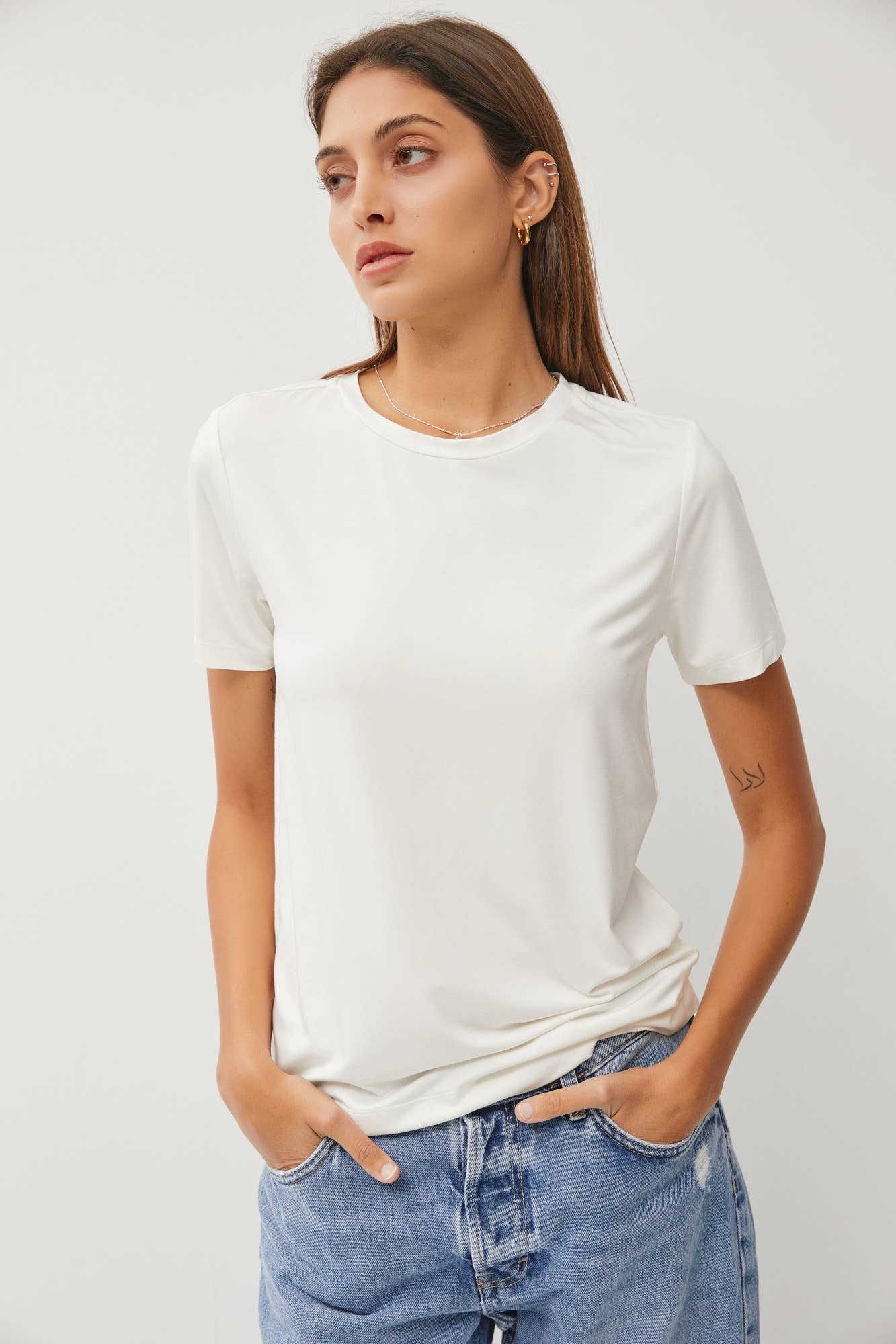 White Bamboo T-shirt