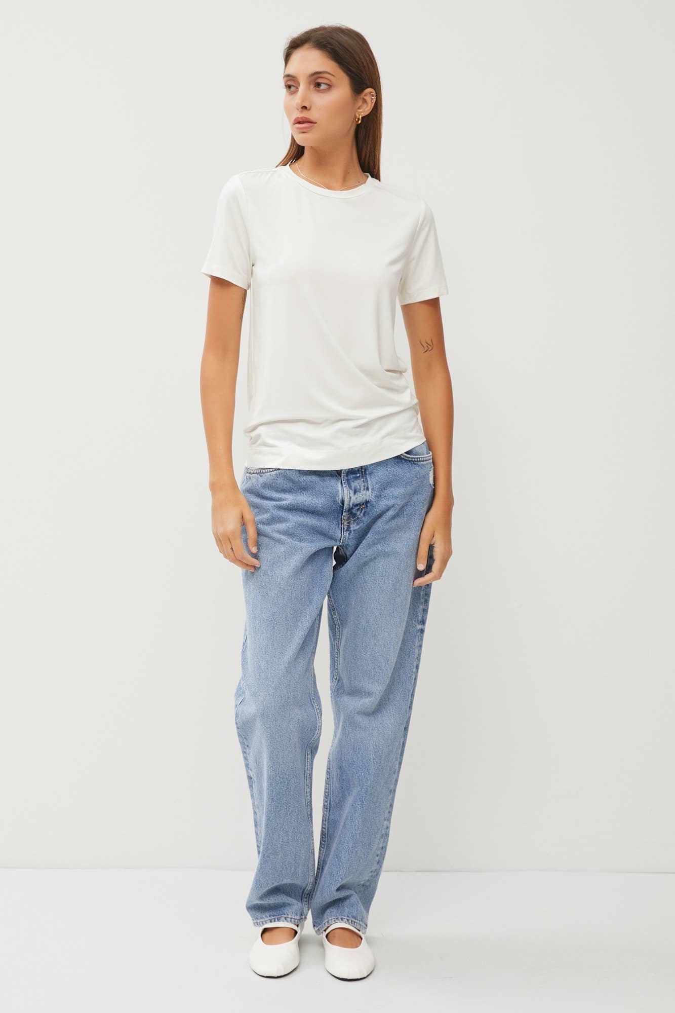 White Bamboo T-shirt