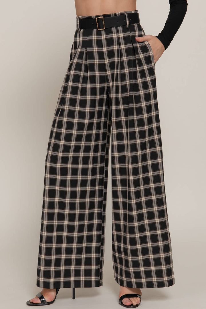 Hampton Plaid Trousers