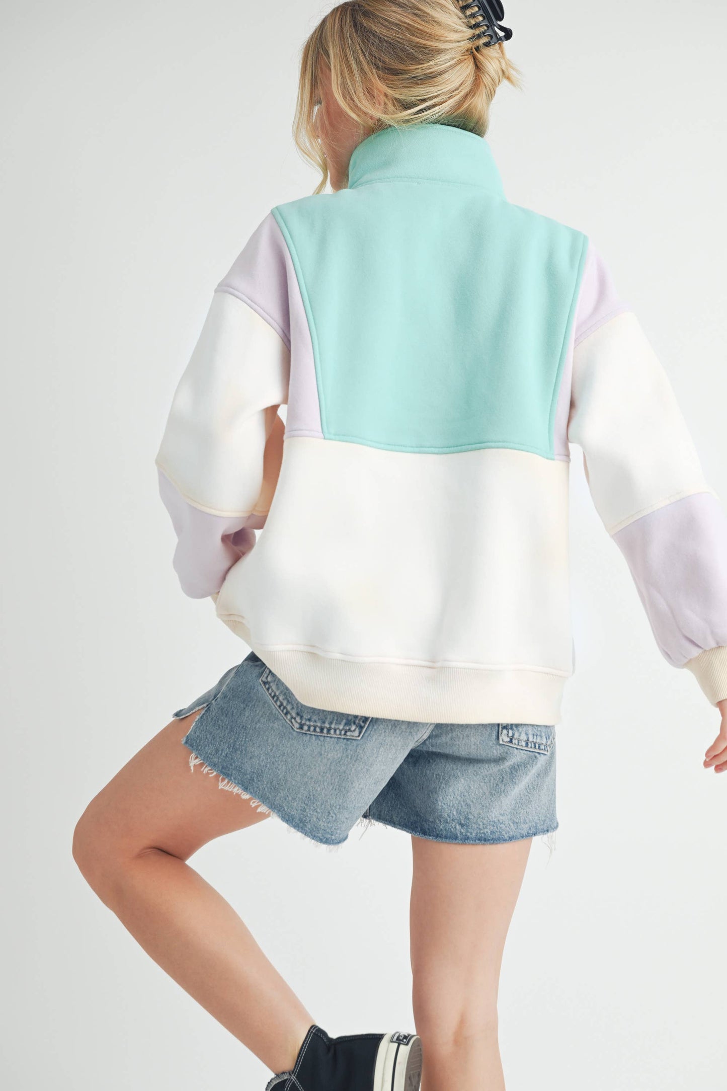 Color block Pullover