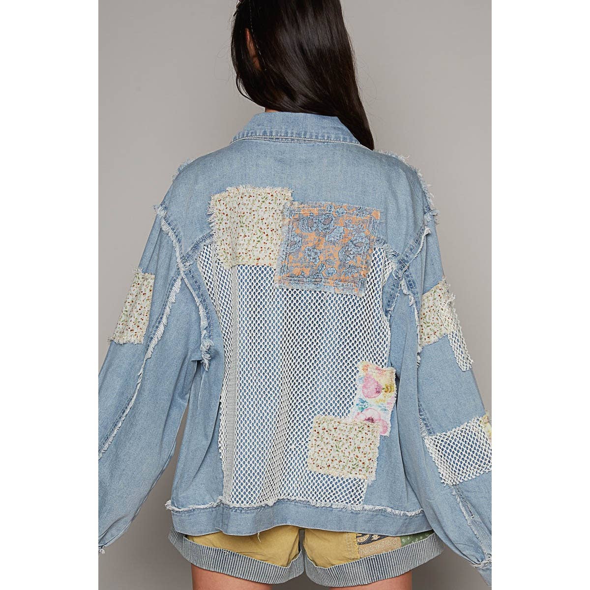 Patchwork Denim Jacket