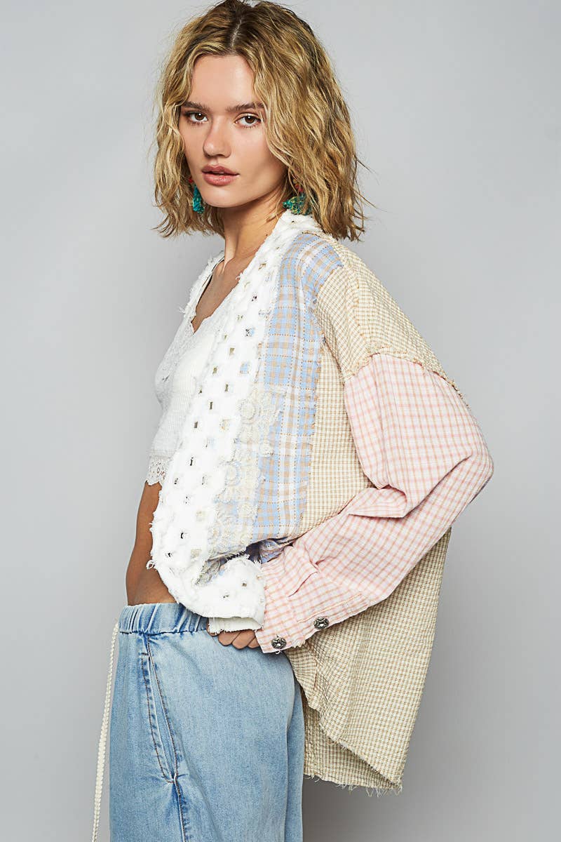 Woven Cardigan