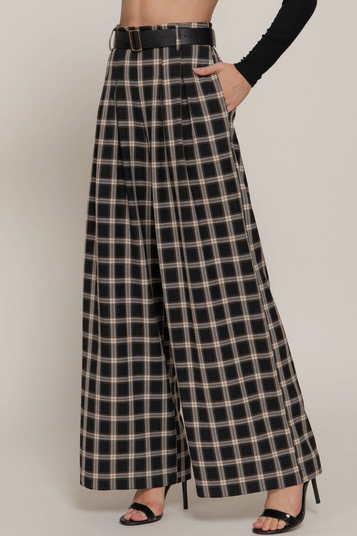 Hampton Plaid Trousers