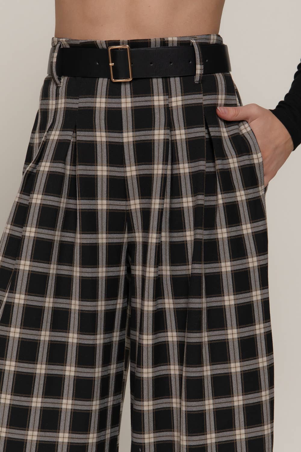 Hampton Plaid Trousers