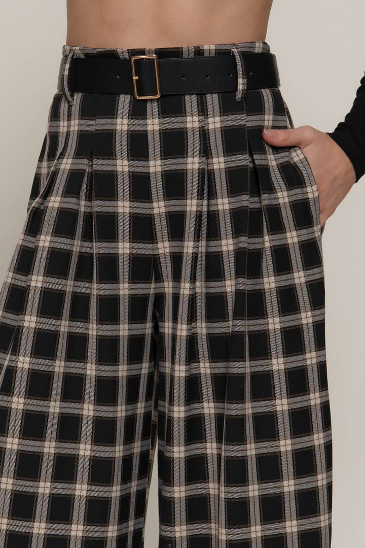 Hampton Plaid Trousers