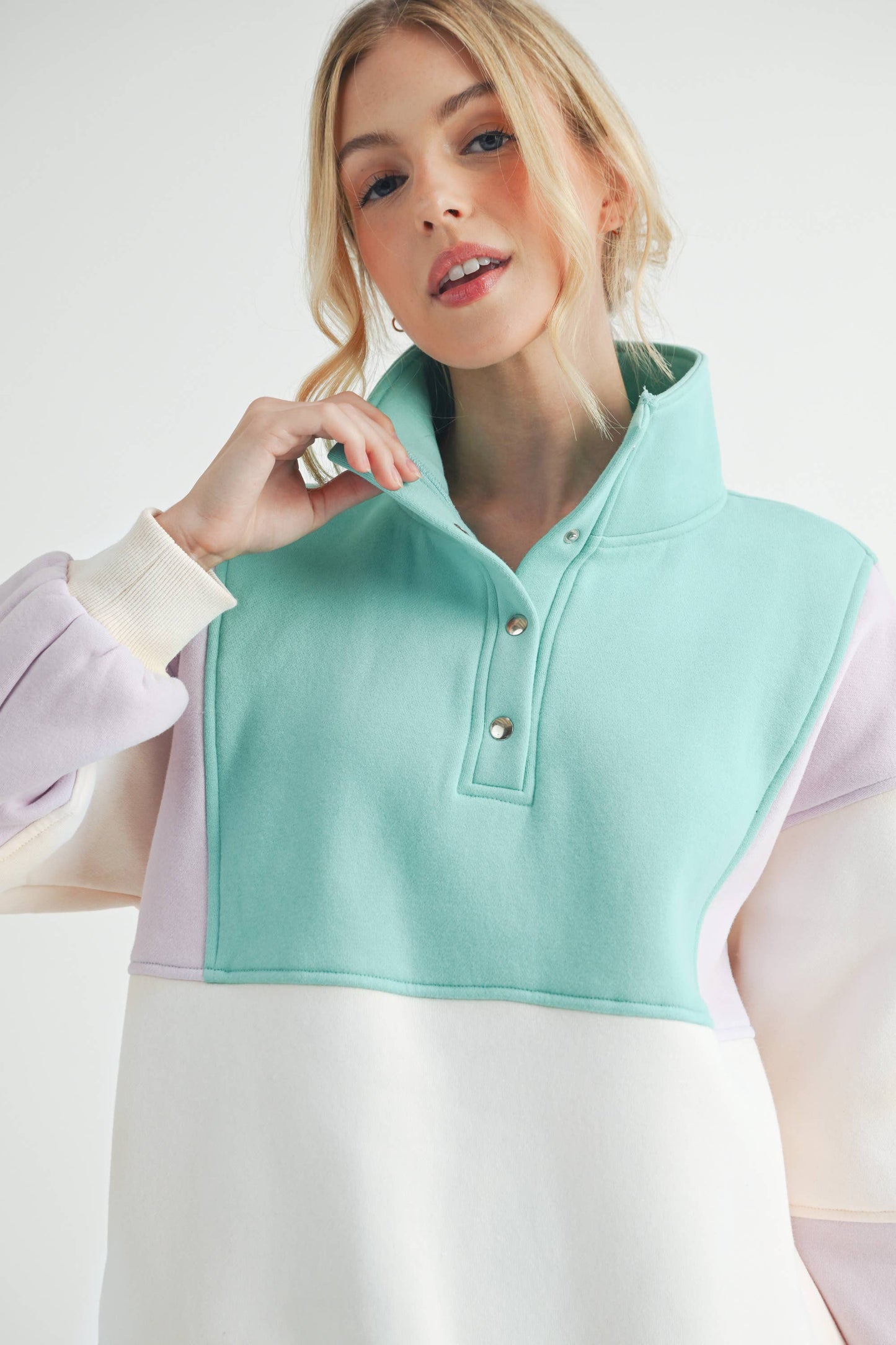Color block Pullover