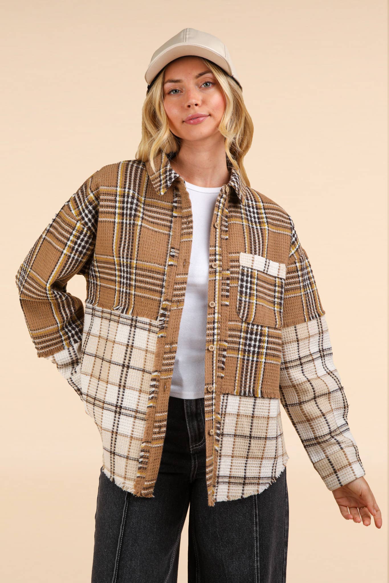 Plaid Casual Jacket