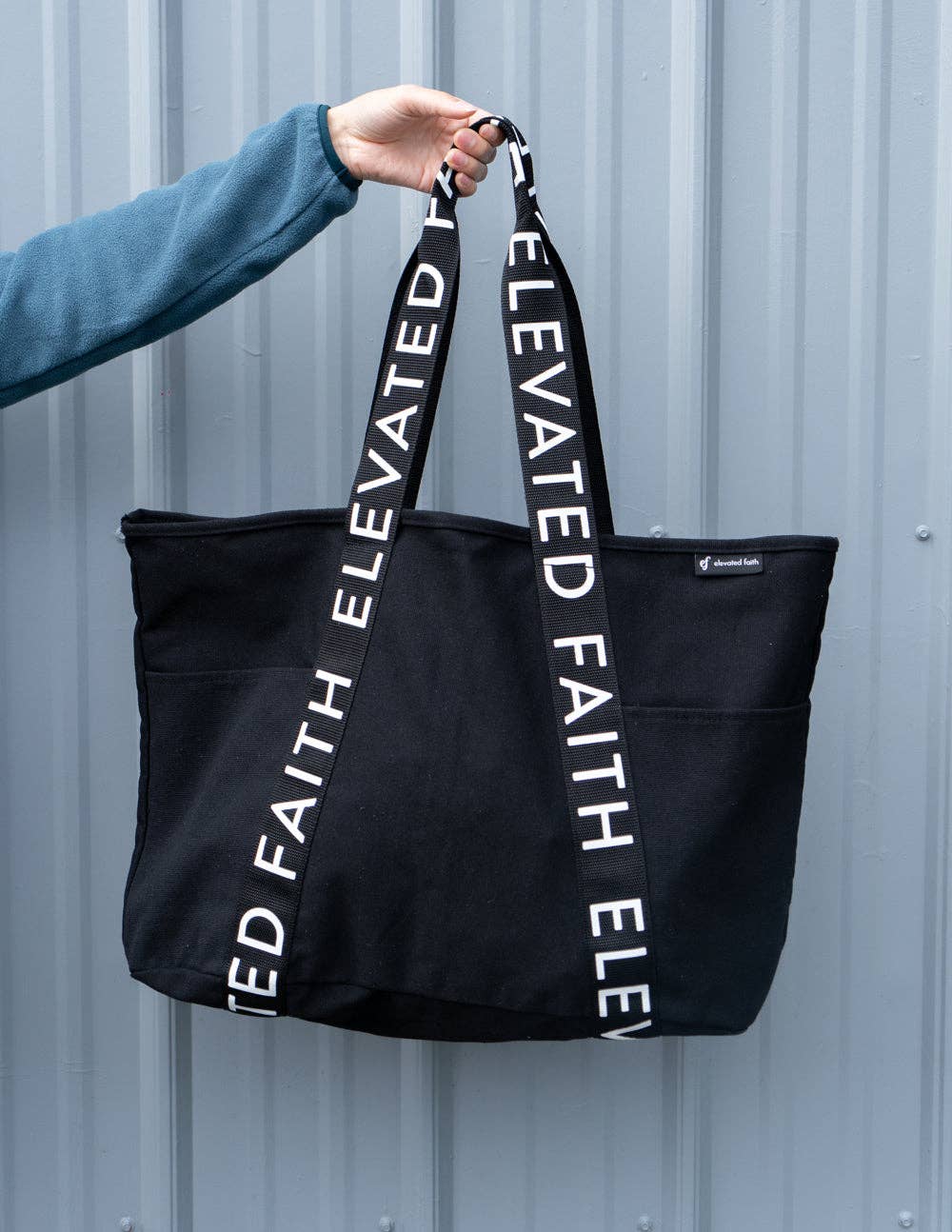 The Large Everyday Black Tote - Baycreek & Co