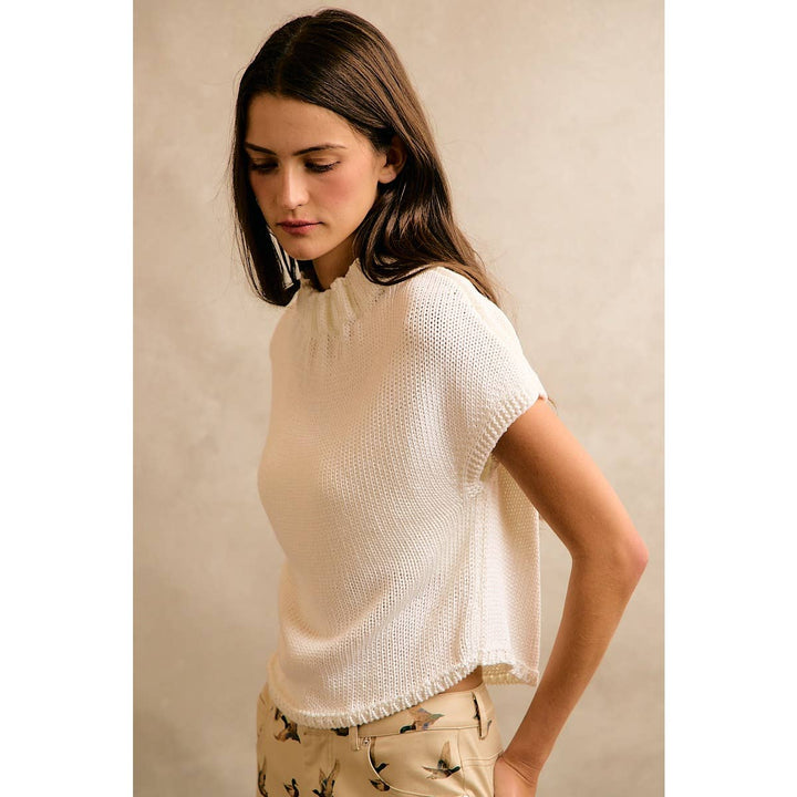 Aliza High Neck Top