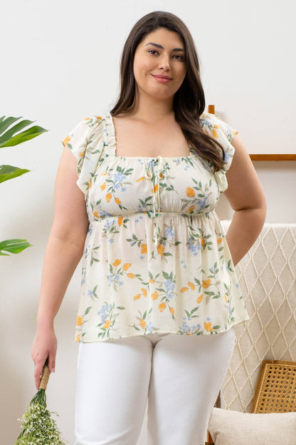 Curvy Square neck top