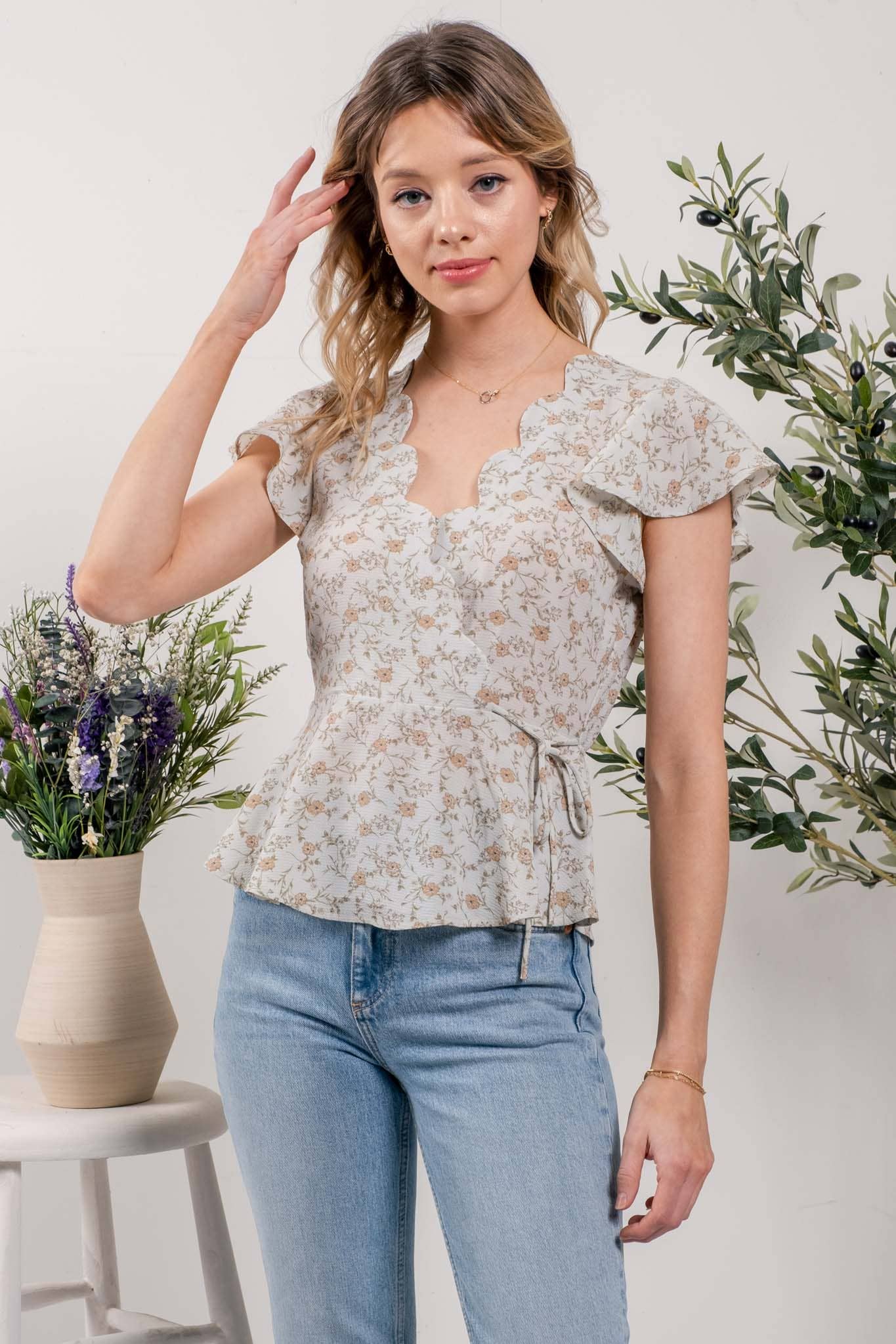 FLORAL PRINT TOP