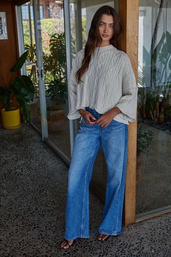 Cable Comfort Sweater