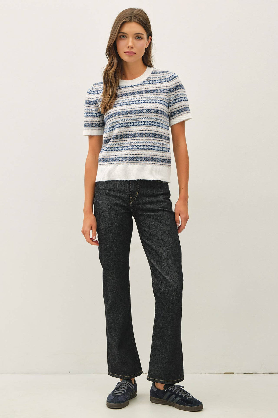 Hallie Short Sleeve Sweater