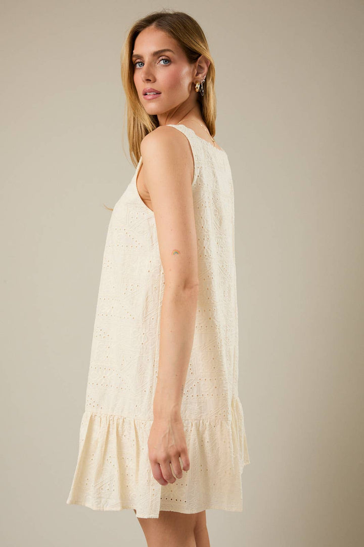 Babydoll Floral Dress - Baycreek & Co