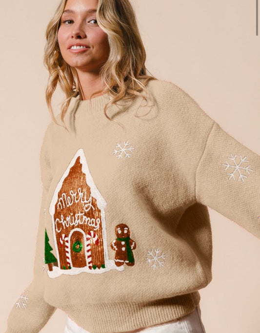 Gingerbread Sweater