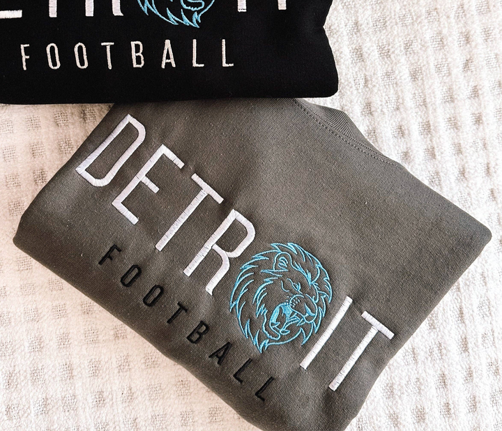 Detroit Football Crewneck
