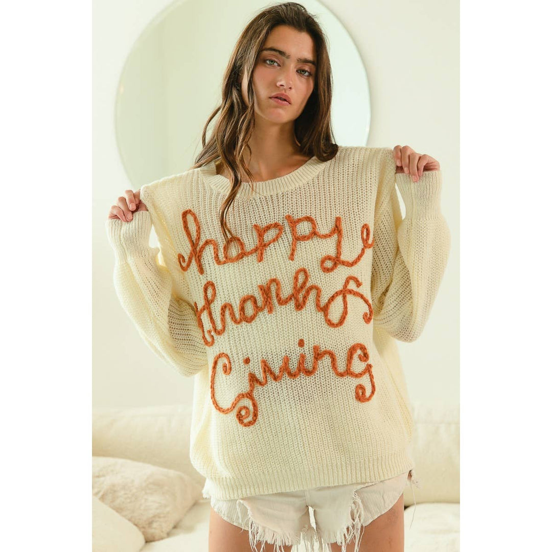 Happy Thanksgiving Sweater