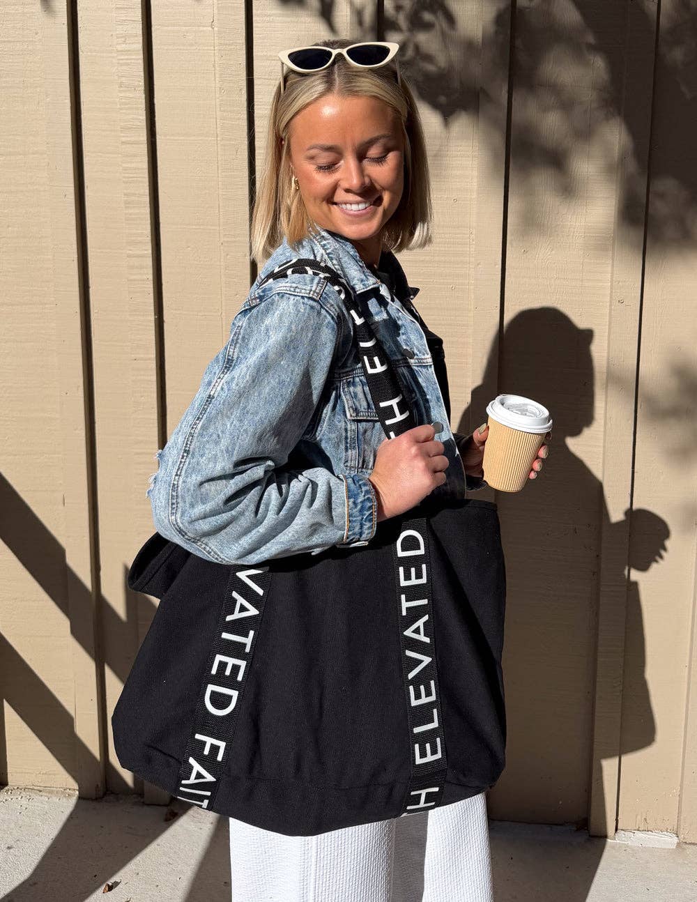 The Large Everyday Black Tote - Baycreek & Co