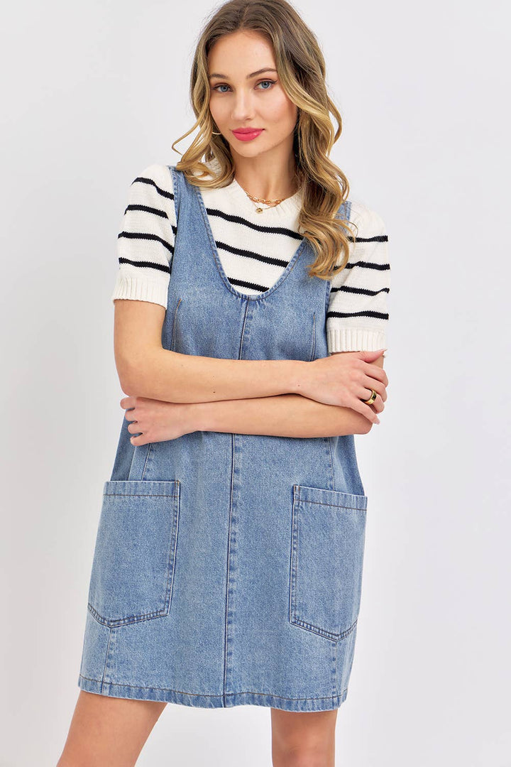 Downtown Denim Dress