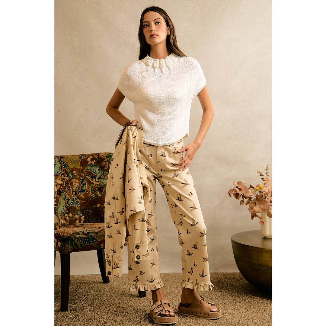 Aliza High Neck Top
