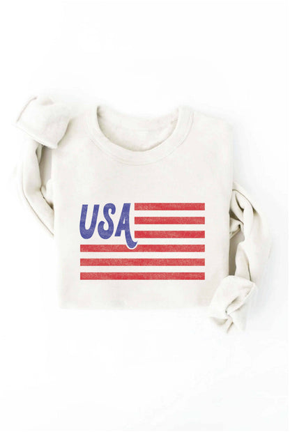 USA Flag Crewneck