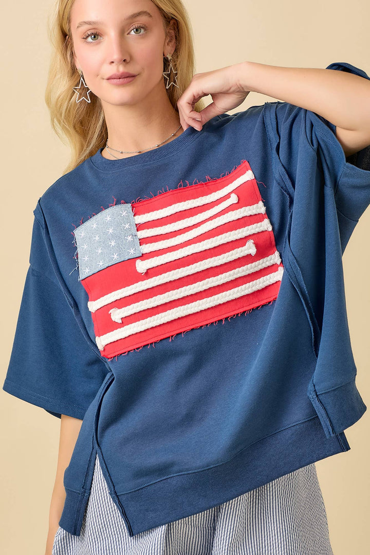 Patchwork Merica Top - Baycreek & Co