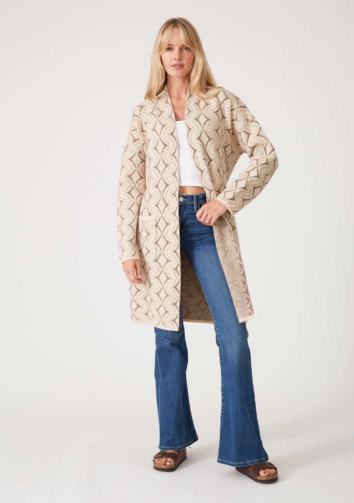 Western Belted Cardigan