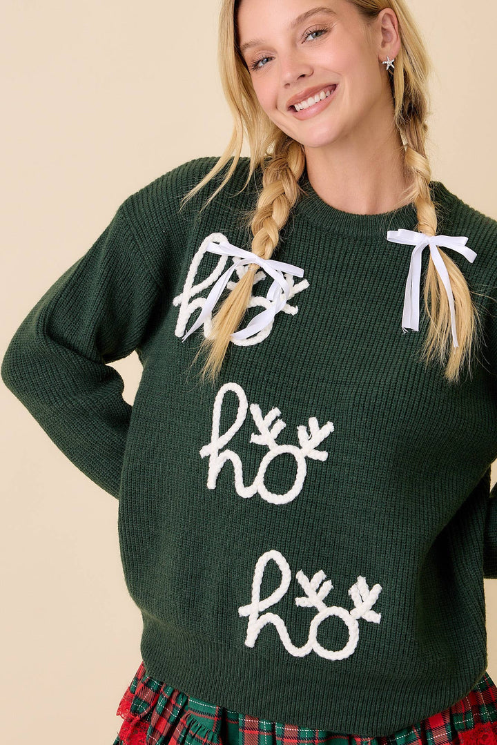 Ho Ho Ho Reindeer Sweater