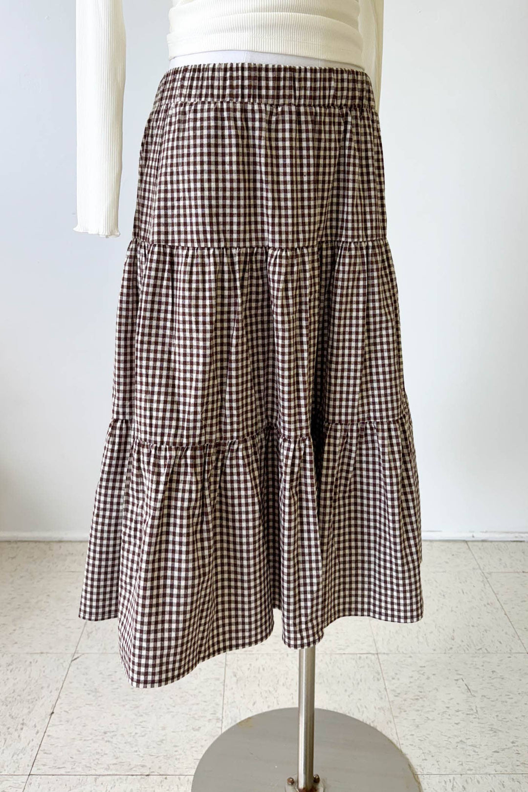 Wren Gingham Skirt