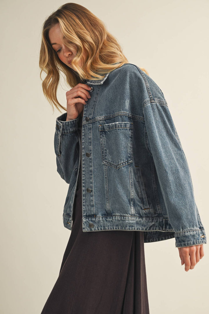 BACK PLEATED JACKET - Baycreek & Co