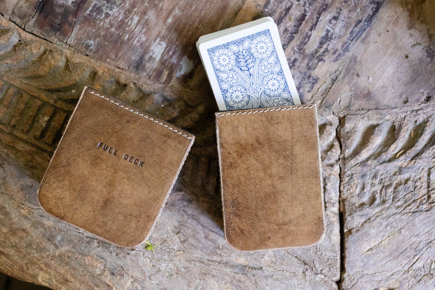 Card Case with Playing Cards