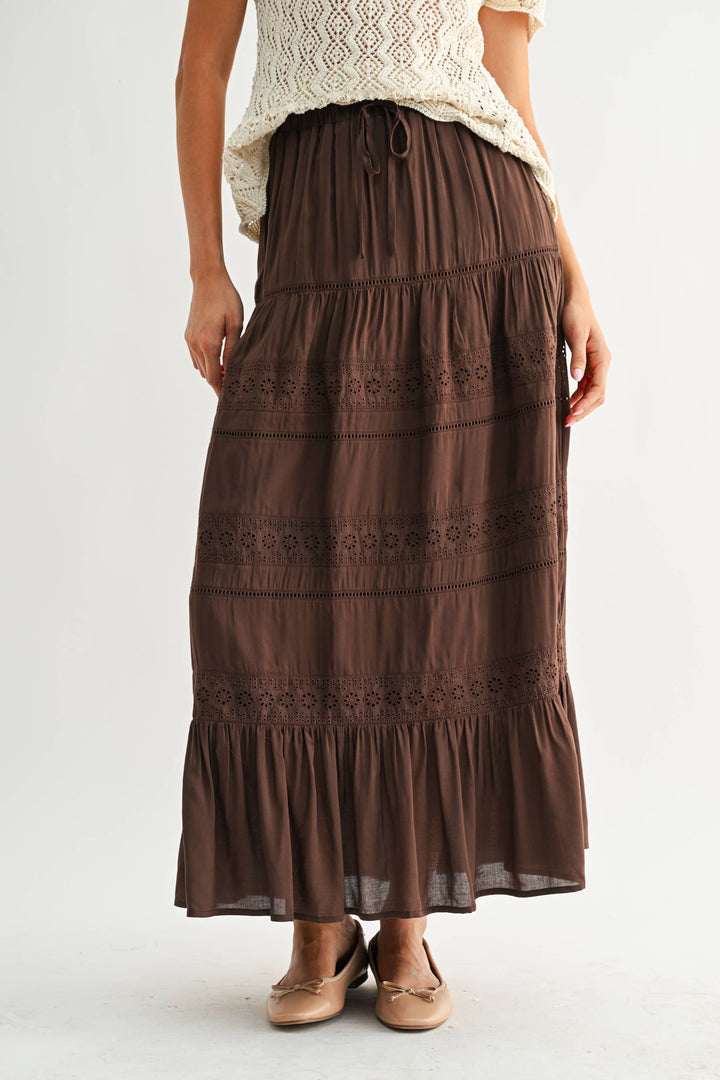 Anglican Maxi Skirt - Baycreek & Co